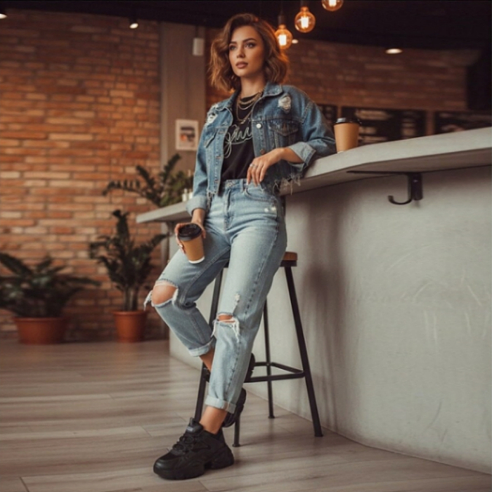 Pantofi sport W33-2negru [5]