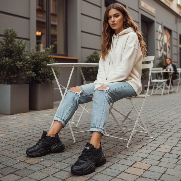 Pantofi sport W33-2negru [7]