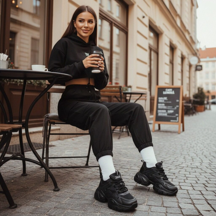 Pantofi sport W33-2negru [8]