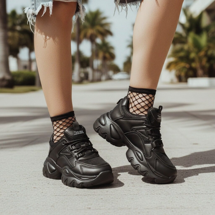 Pantofi sport W33-3negru [9]