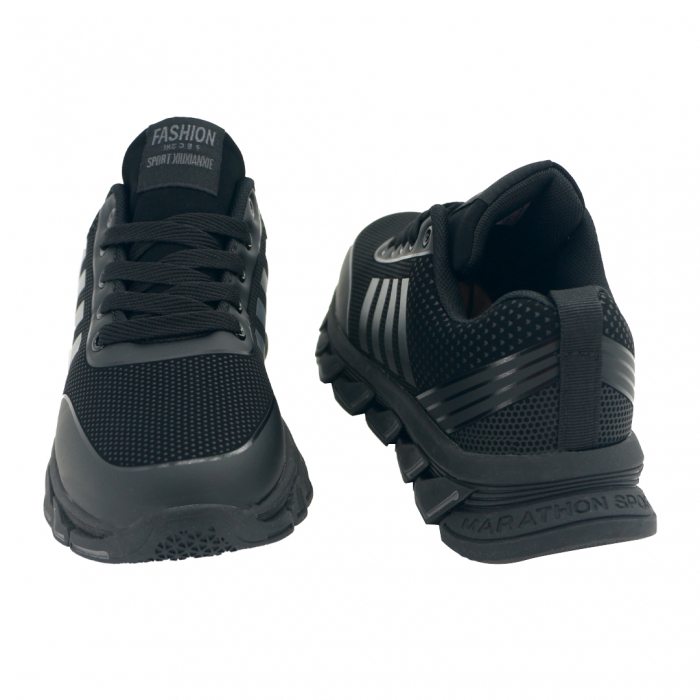 Pantofi sport A0915negru/gri [5]