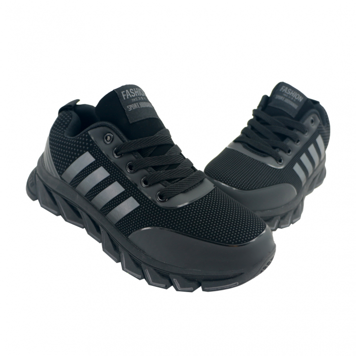 Pantofi sport A0915negru/gri [4]
