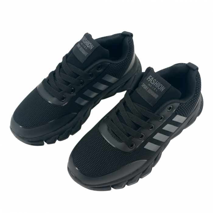 Pantofi sport A0915negru/gri [7]