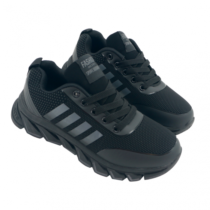 Pantofi sport A0915negru/gri [2]