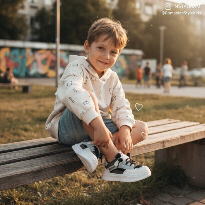 Pantofi sport XA-2508negru [4]