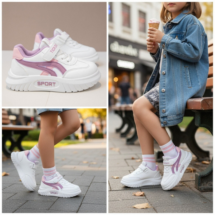 Pantofi sport XA-2558roz [4]