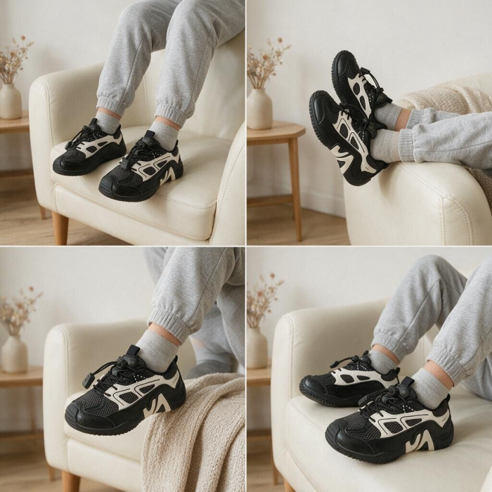 Pantofi sport XA-2632negru [6]
