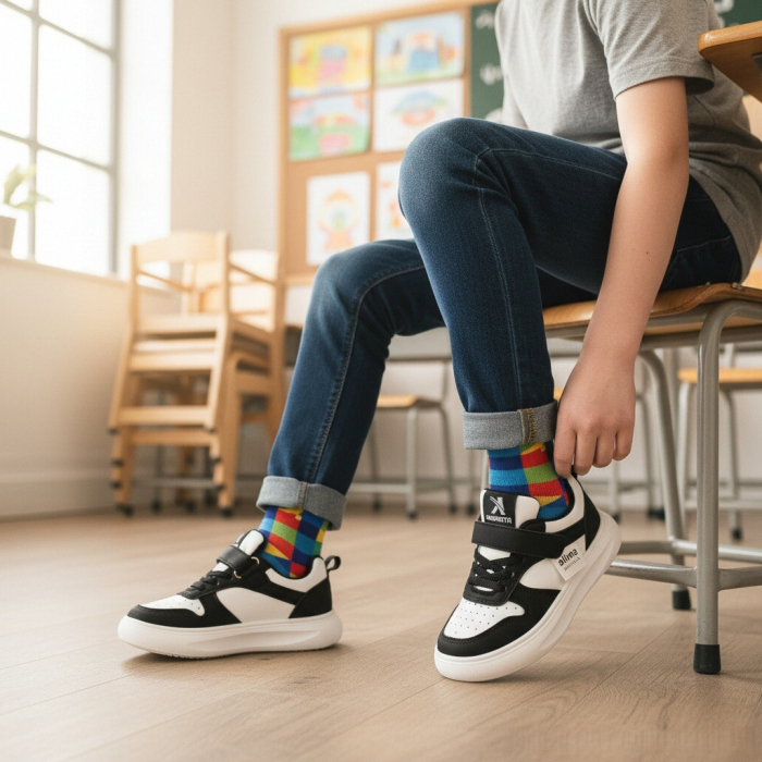 Pantofi sport XA-88-89negru [4]