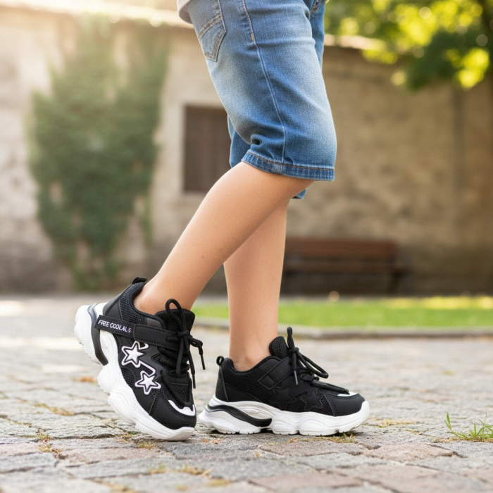 Pantofi sport XA-94negru [3]