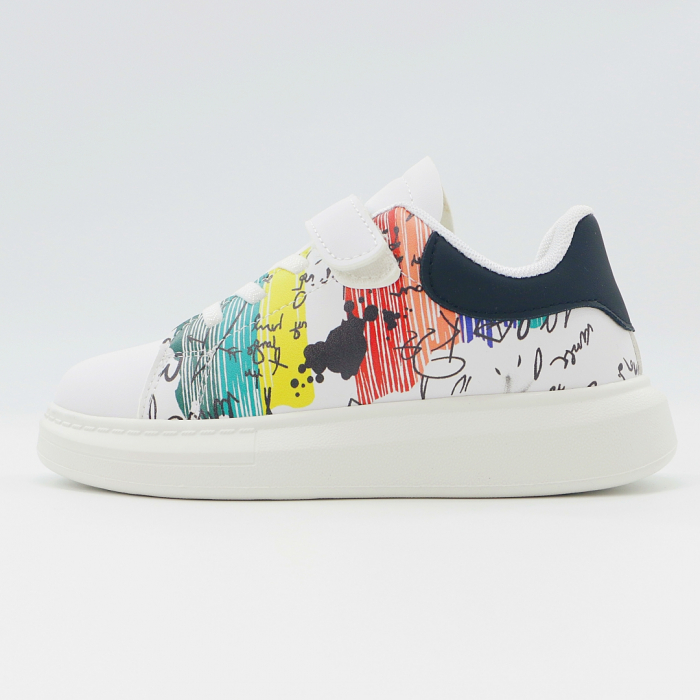Pantofi sport ZG042alb/negru [2]