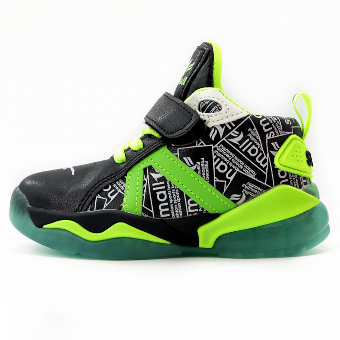 Pantofi sport Z-99negru/verde [2]