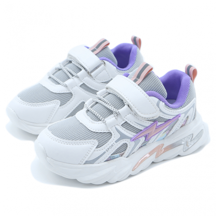 Pantofi sport ZG-059alb/roz [4]