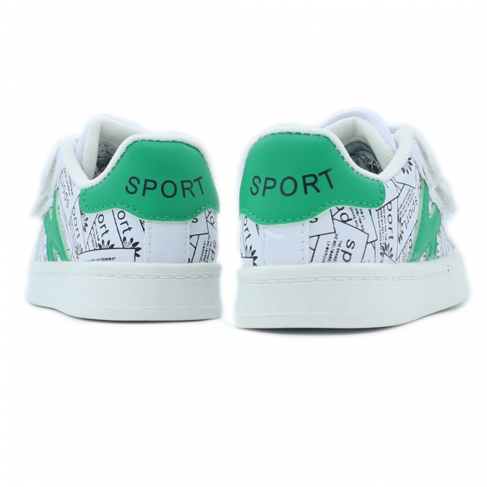 Pantofi sport ZG-078alb/verde [3]