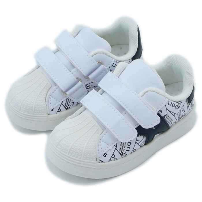 Pantofi sport ZG-078alb/negru [4]