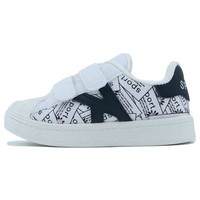 Pantofi sport ZG-078alb/negru [2]