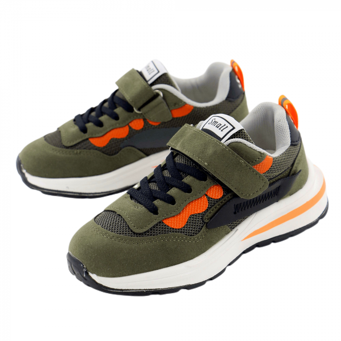 Pantofi sport ZG-087verde/negru [1]