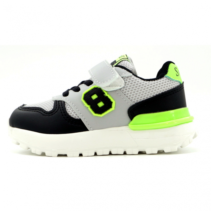 Pantofi sport ZG-097negru/gri [2]
