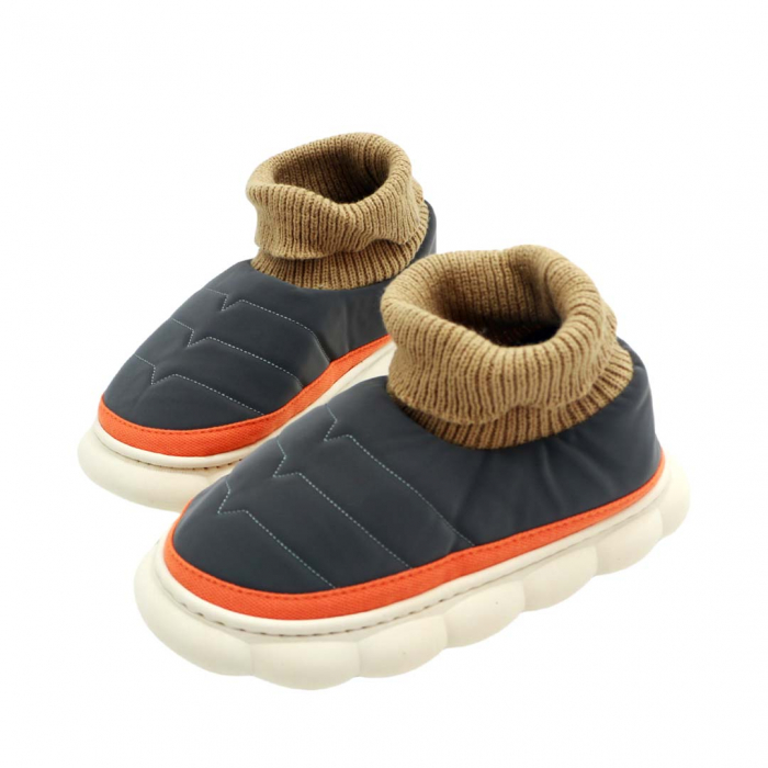 Papuci captusiti din bumbac 43079B-54gri [1]