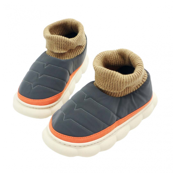 Papuci captusiti din bumbac 43079B-54gri [3]