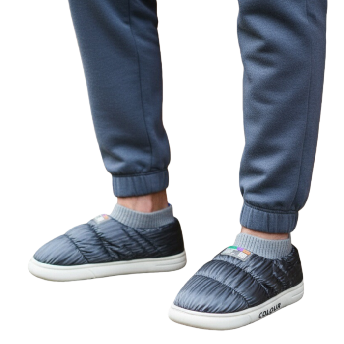 Papuci captusiti din bumbac 43079B-58gri [15]