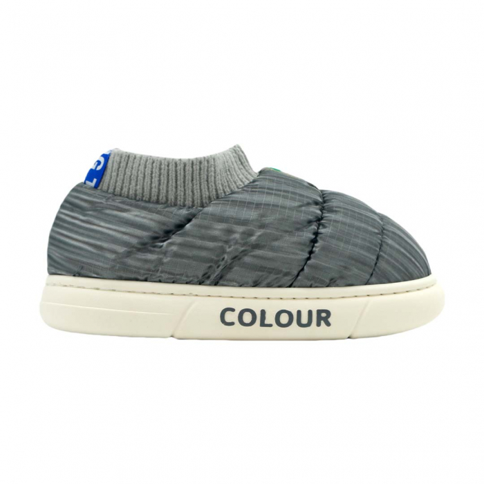 Papuci captusiti din bumbac 43079B-58gri [2]