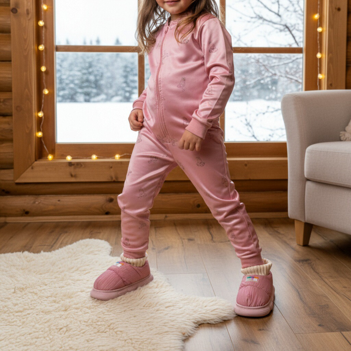 Papuci captusiti din bumbac 43079B-85roz [7]