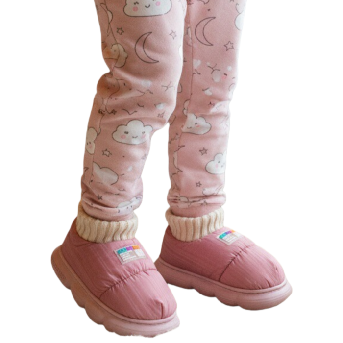 Papuci captusiti din bumbac 43079B-85roz [2]