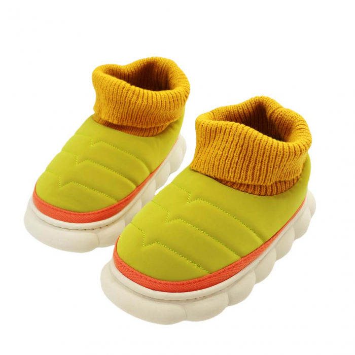 Papuci captusiti din bumbac 43079D-54verde [5]
