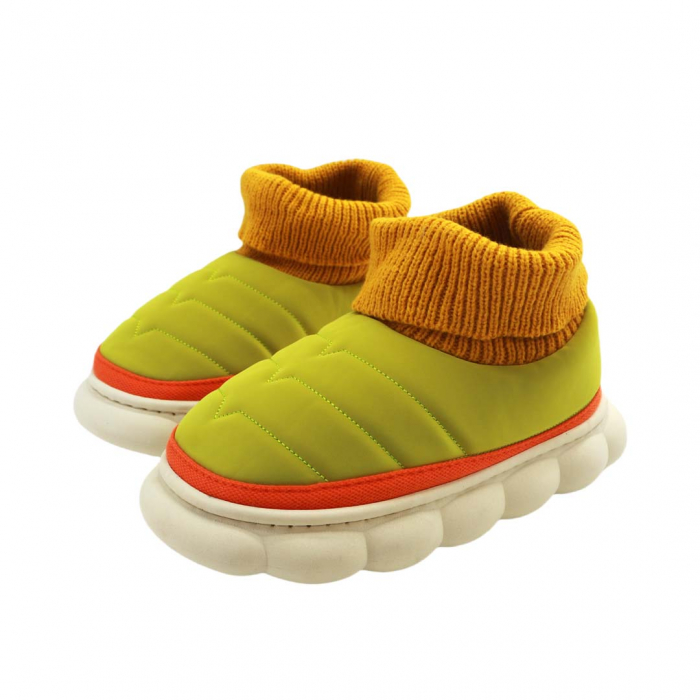 Papuci captusiti din bumbac 43079D-54verde [7]
