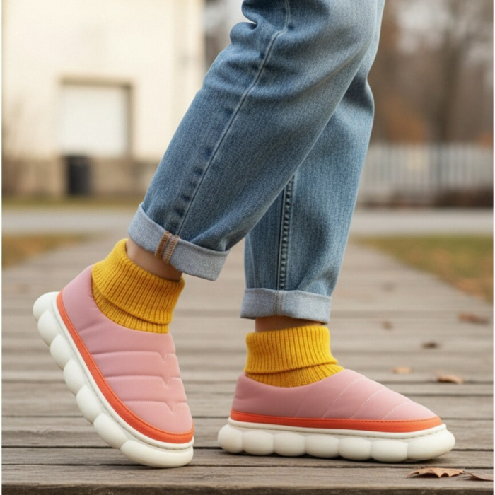 Papuci captusiti din bumbac 43079D-54roz [1]