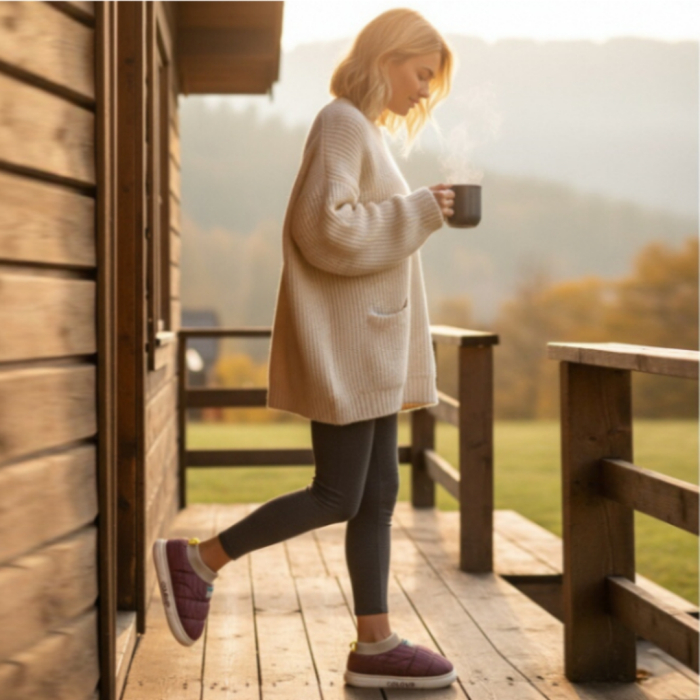 Papuci captusiti din bumbac 43079D-58mov [7]