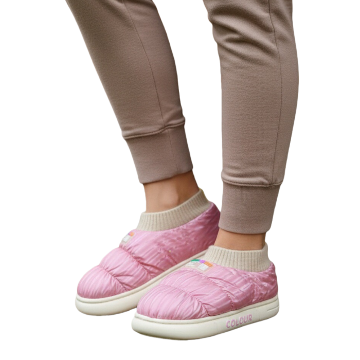 Papuci captusiti din bumbac 43079D-58roz [9]