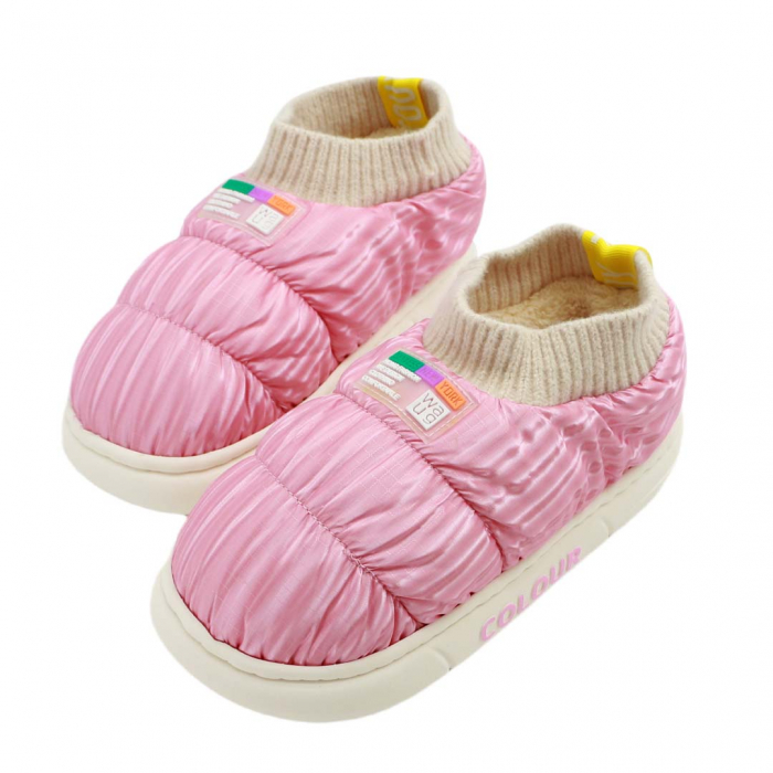 Papuci captusiti din bumbac 43079D-58roz [5]