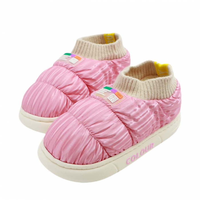 Papuci captusiti din bumbac 43079D-58roz [7]