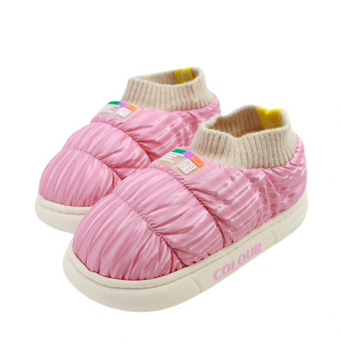 Papuci captusiti din bumbac 43079D-58roz [1]