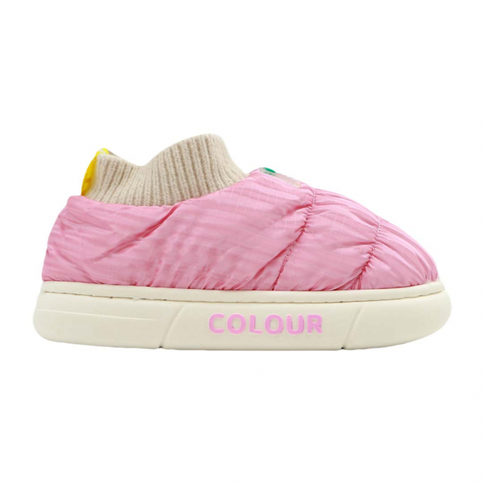 Papuci captusiti din bumbac 43079D-58roz [2]
