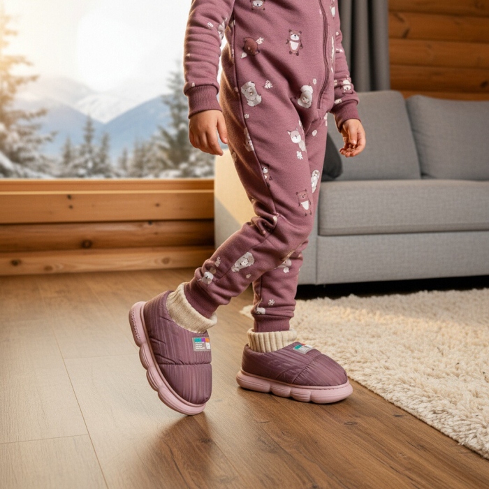 Papuci captusiti din bumbac 43079D-85mov [1]