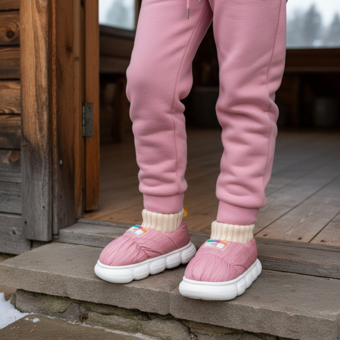 Papuci captusiti din bumbac 43079D-85roz [6]