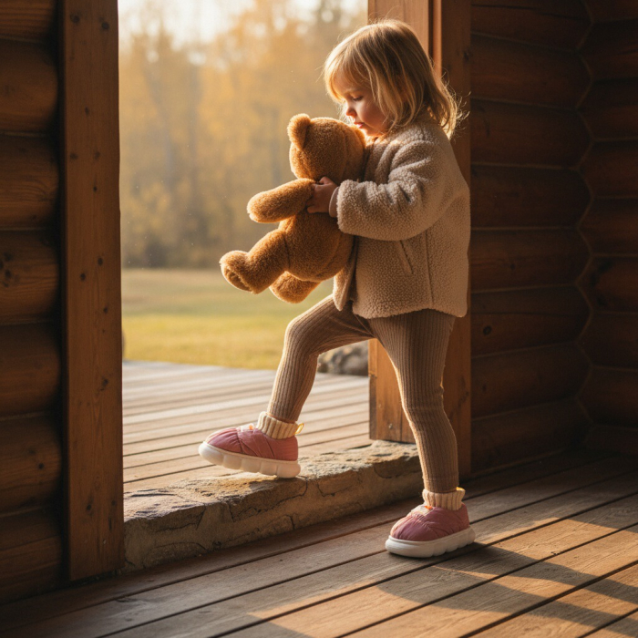 Papuci captusiti din bumbac 43079D-85roz [9]