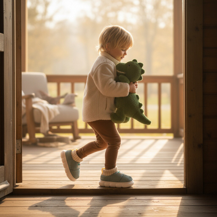 Papuci captusiti din bumbac 43079D-85verde [6]