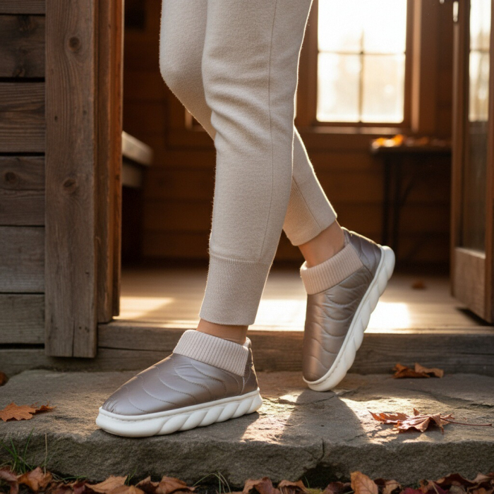 Papuci captusiti din bumbac H53maro [10]