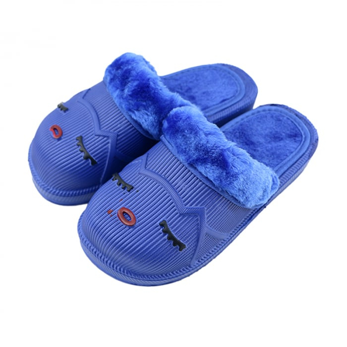 Papuci cu blanita A68Malbastru [5]