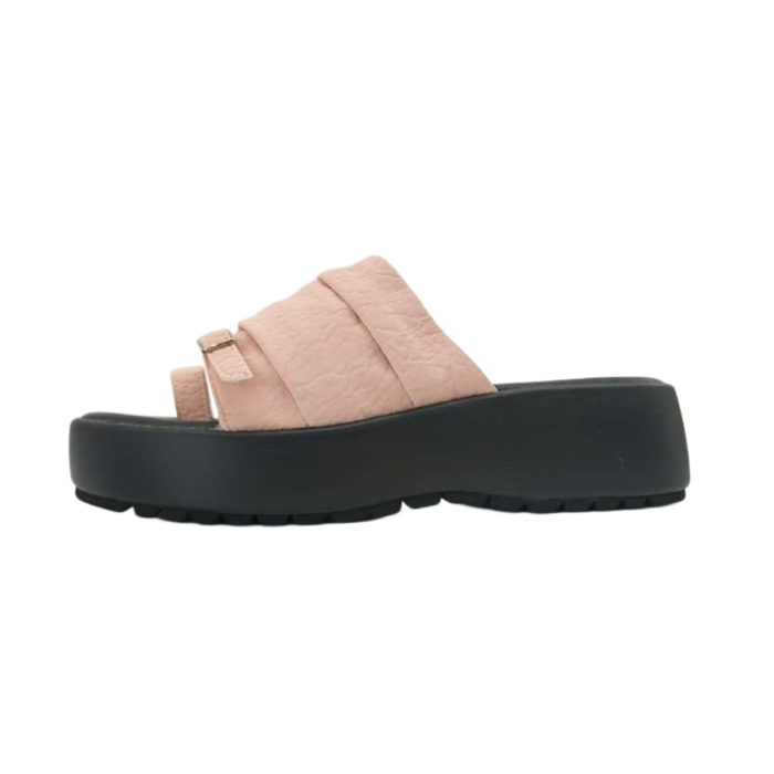 Papuci cu platforma A26-685roz [5]