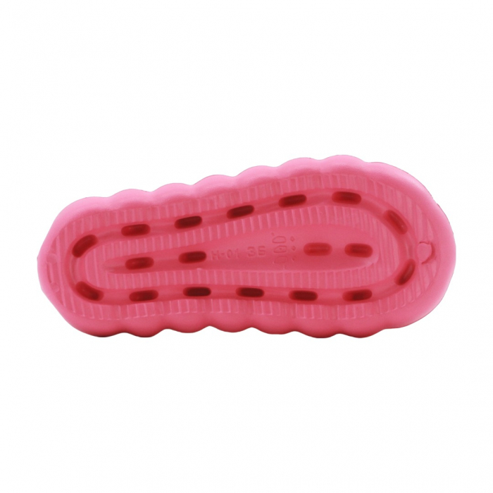 Papuci cu platforma H01roz [4]