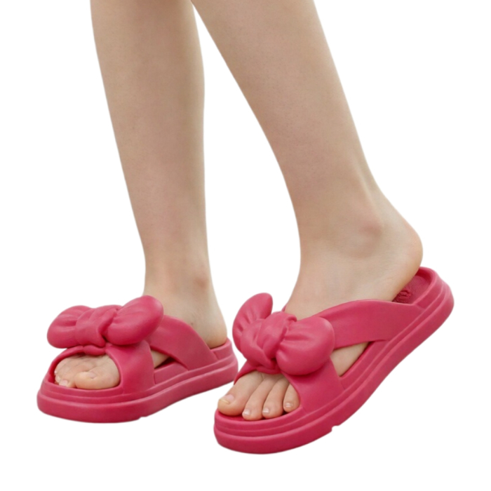 Papuci cu platforma H02roz [6]