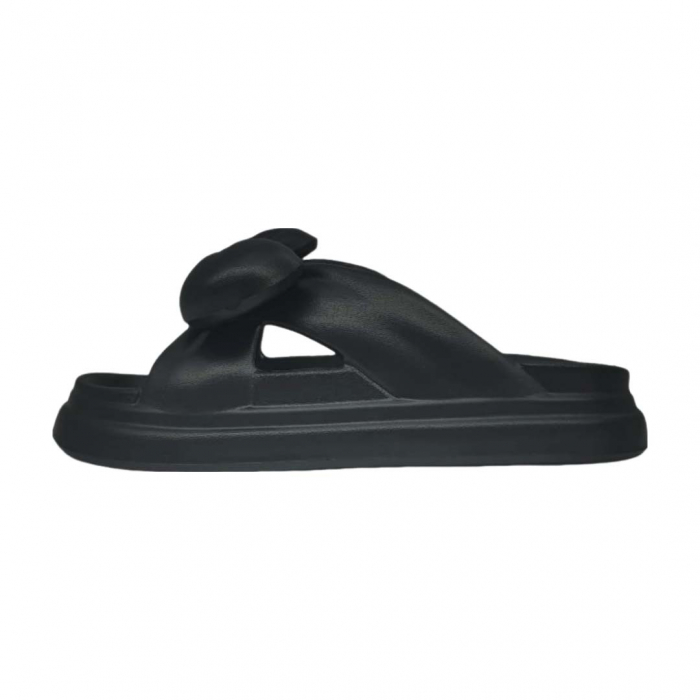 Papuci cu platforma H02negru [2]