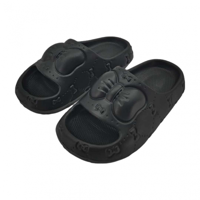 Papuci cu platforma H05negru [1]