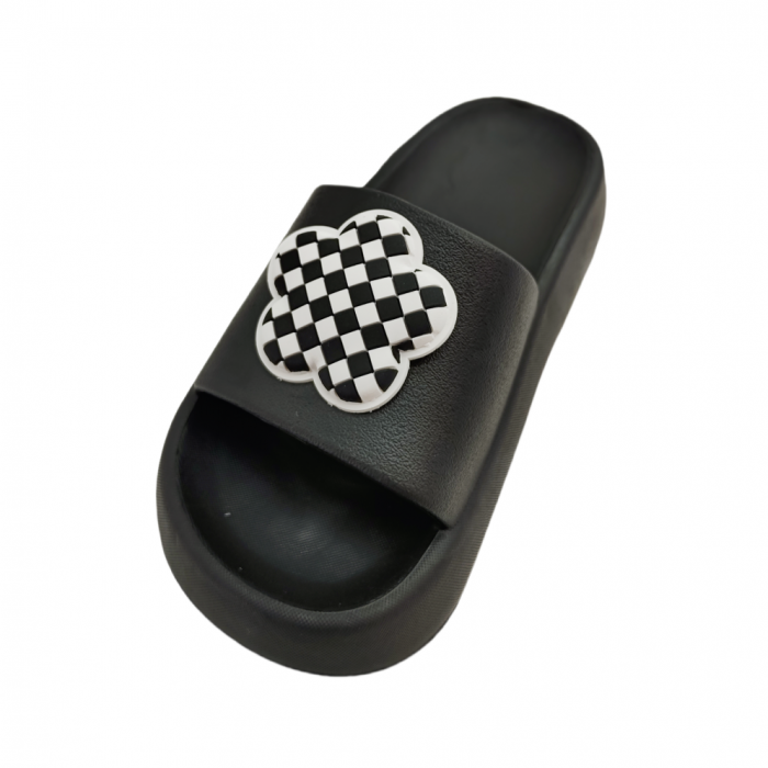 Papuci cu platforma H661negru [4]