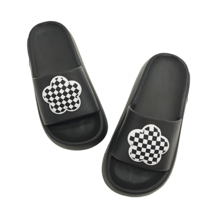 Papuci cu platforma H661negru [3]