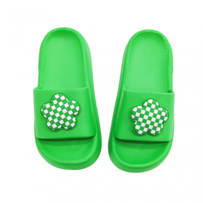 Papuci cu platforma H661verde [5]